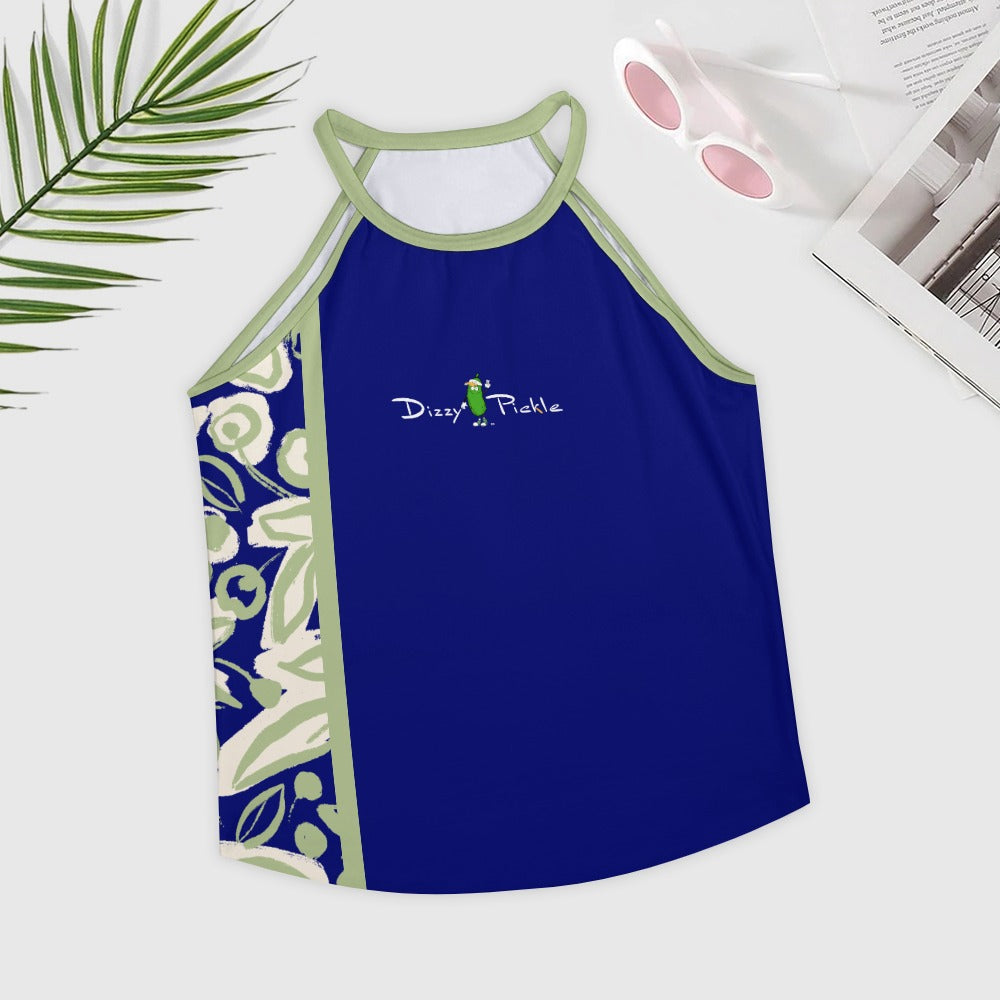 Dizzy Pickle Lesia BSC Blooms Women's Pickleball Crew Neck Vest