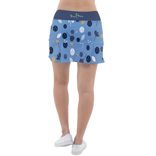 Dizzy Pickle Lesley Light Blue Women's 15" Classic Pickleball Skort with Shorts