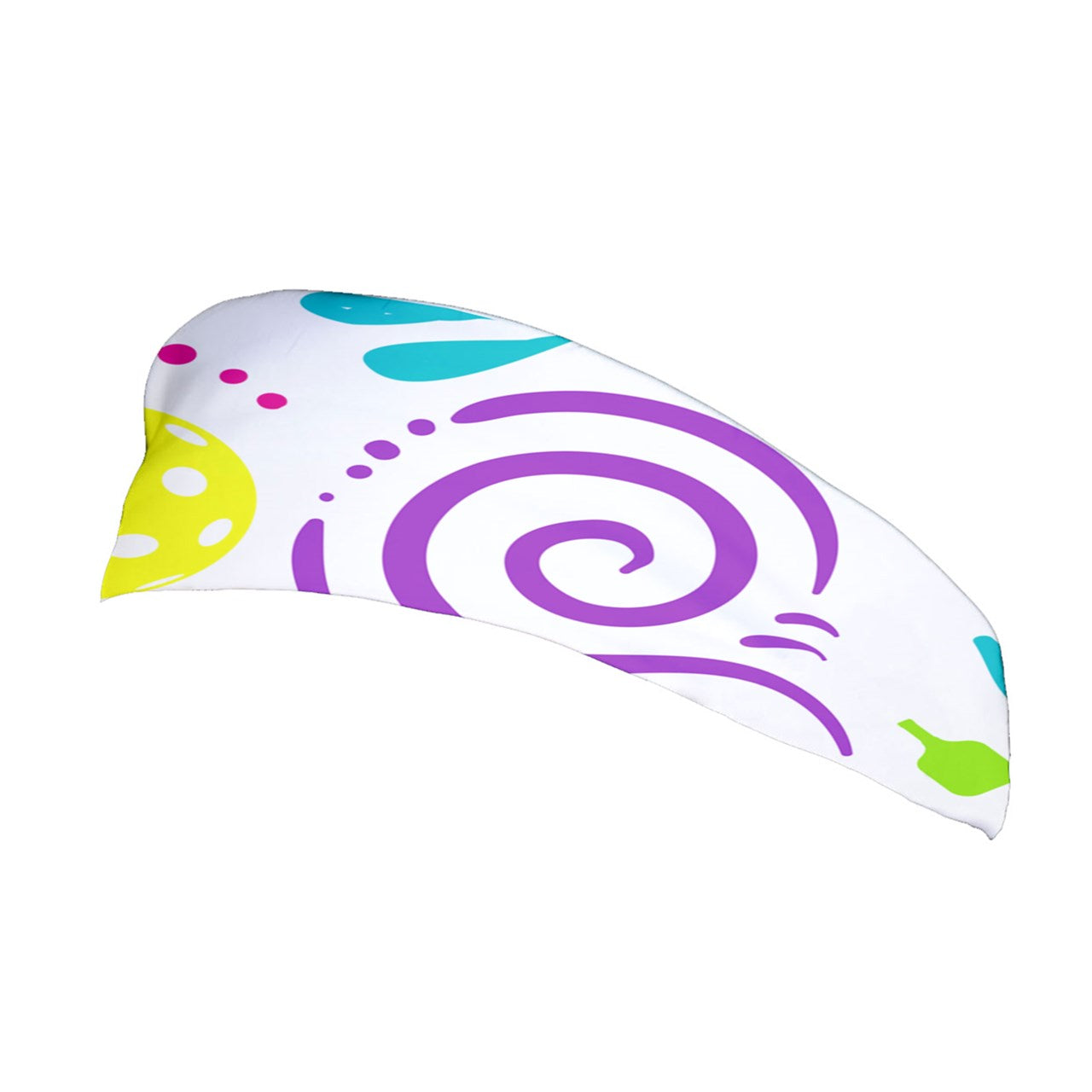 Dizzy Pickle It's Swell White Women's Pickleball Stretchable Headband