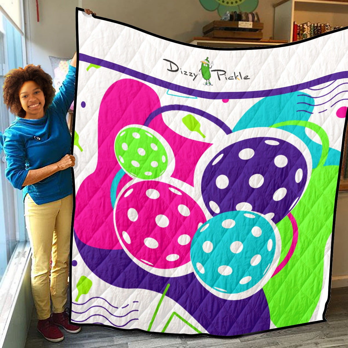 Dizzy Pickle Diana Lightweight Courtside Quilt