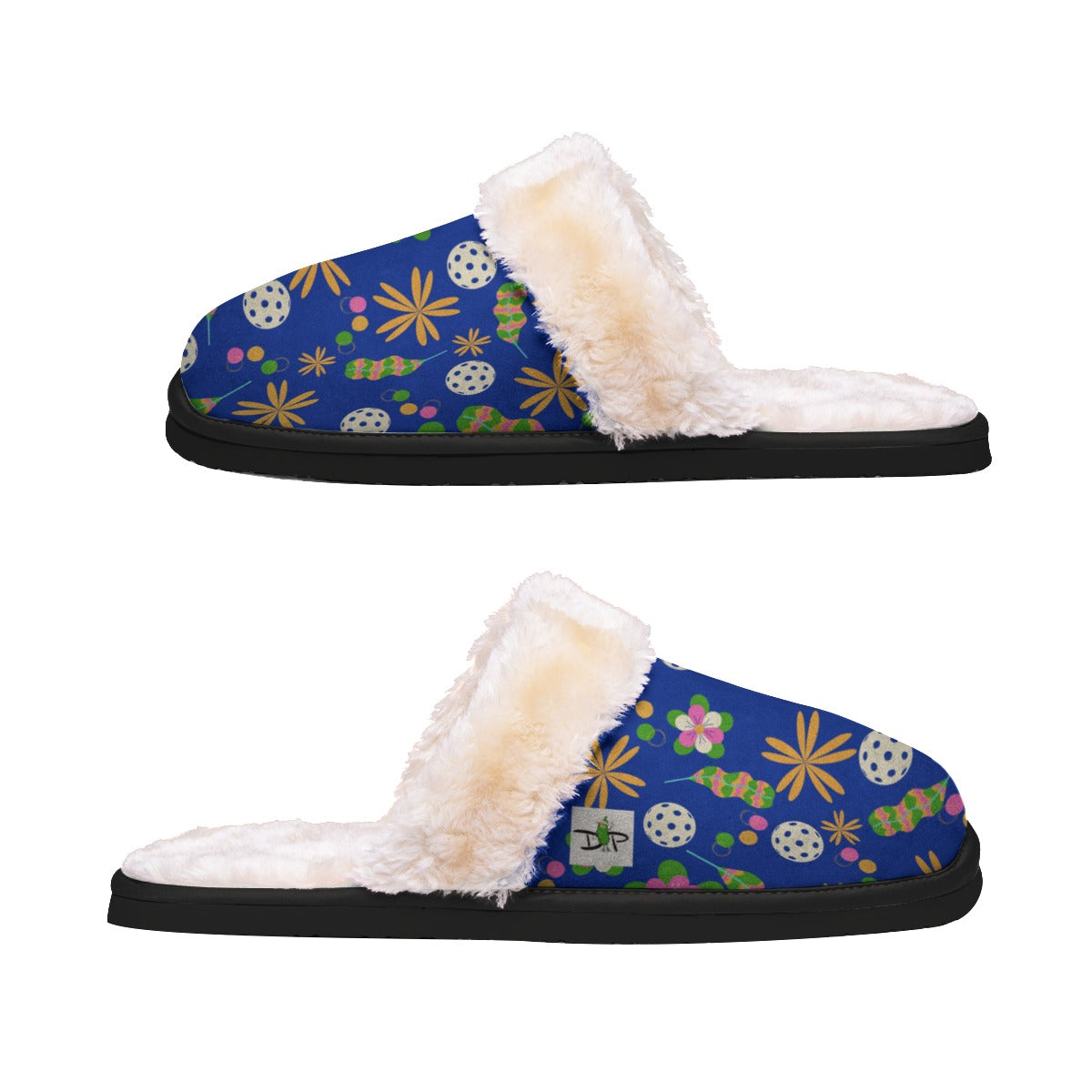 Dizzy Pickle Rita Women's Pickleball Plush Slippers