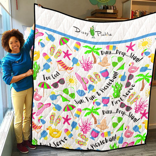 Dizzy Pickle Julie Lightweight Quilt