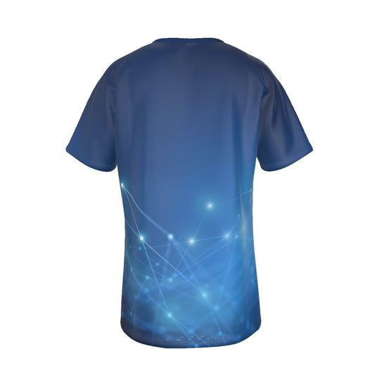 Dizzy Pickle Let's GEO 5T58B Men's Pickleball Performance T-Shirt