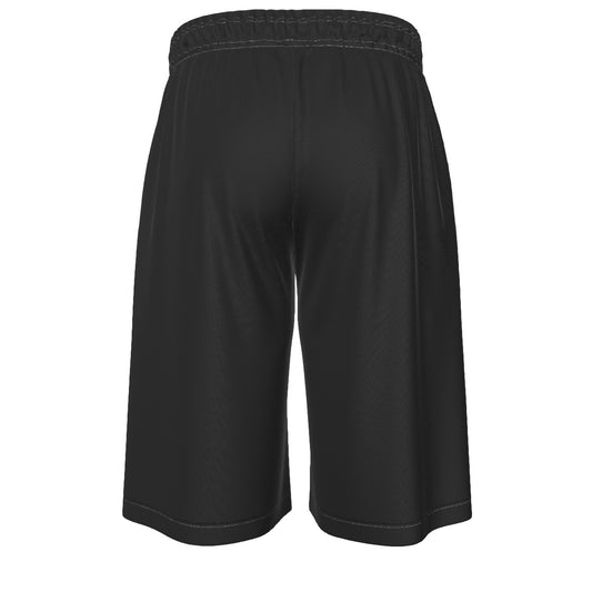 Dizzy Pickle ML Ball BW Men's Pickleball Over-The_knee Shorts