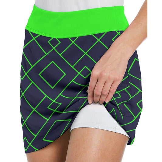 Dizzy Pickle Lisa NBG Matrix A1 17" Performance Skort with Inner Shorts