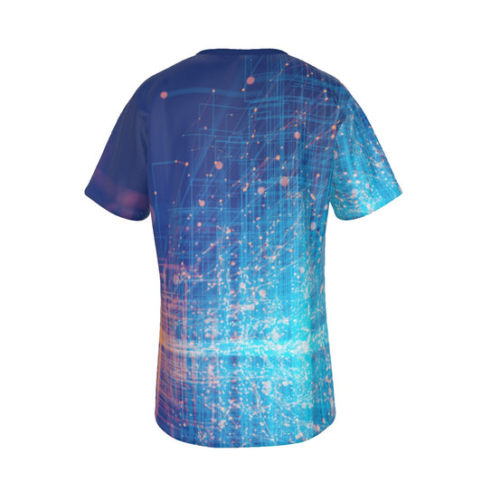 Dizzy Pickle Let's GEO 5T55U Men's Pickleball Performance T-Shirt