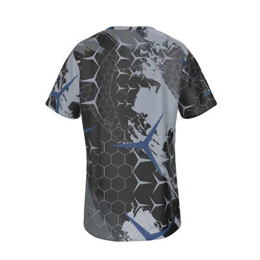 Dizzy Pickle Let's GEO 5RCKD Men's Pickleball Performance T-Shirt