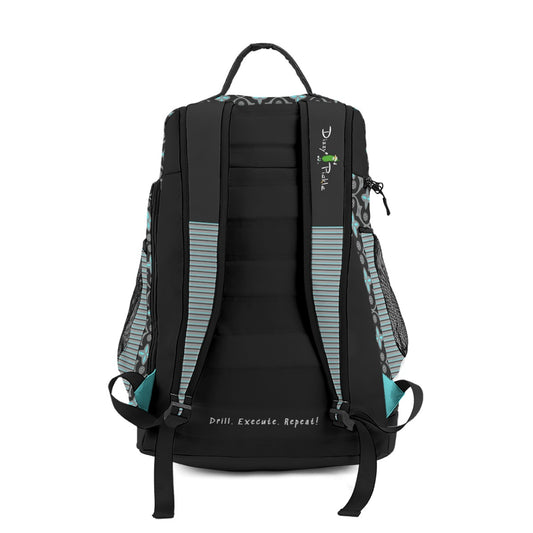 Dizzy Pickle Shelby Black Large Courtside Pickleball Multi-Compartment Backpack with Adjustable Straps