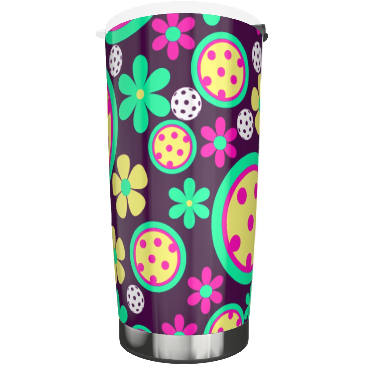 Dizzy Pickle Charlotte Tumbler 20oz with Lid