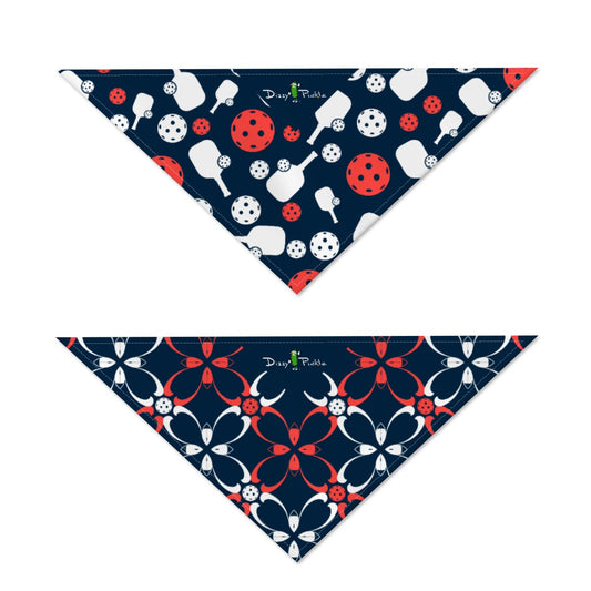 Dizzy Pickle Van Paddles and Balls All Breed Reversible Pickleball Pet Scarf