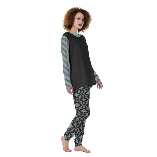 Shelby - Black - Women's Pickleball Pajamas by Dizzy Pickle