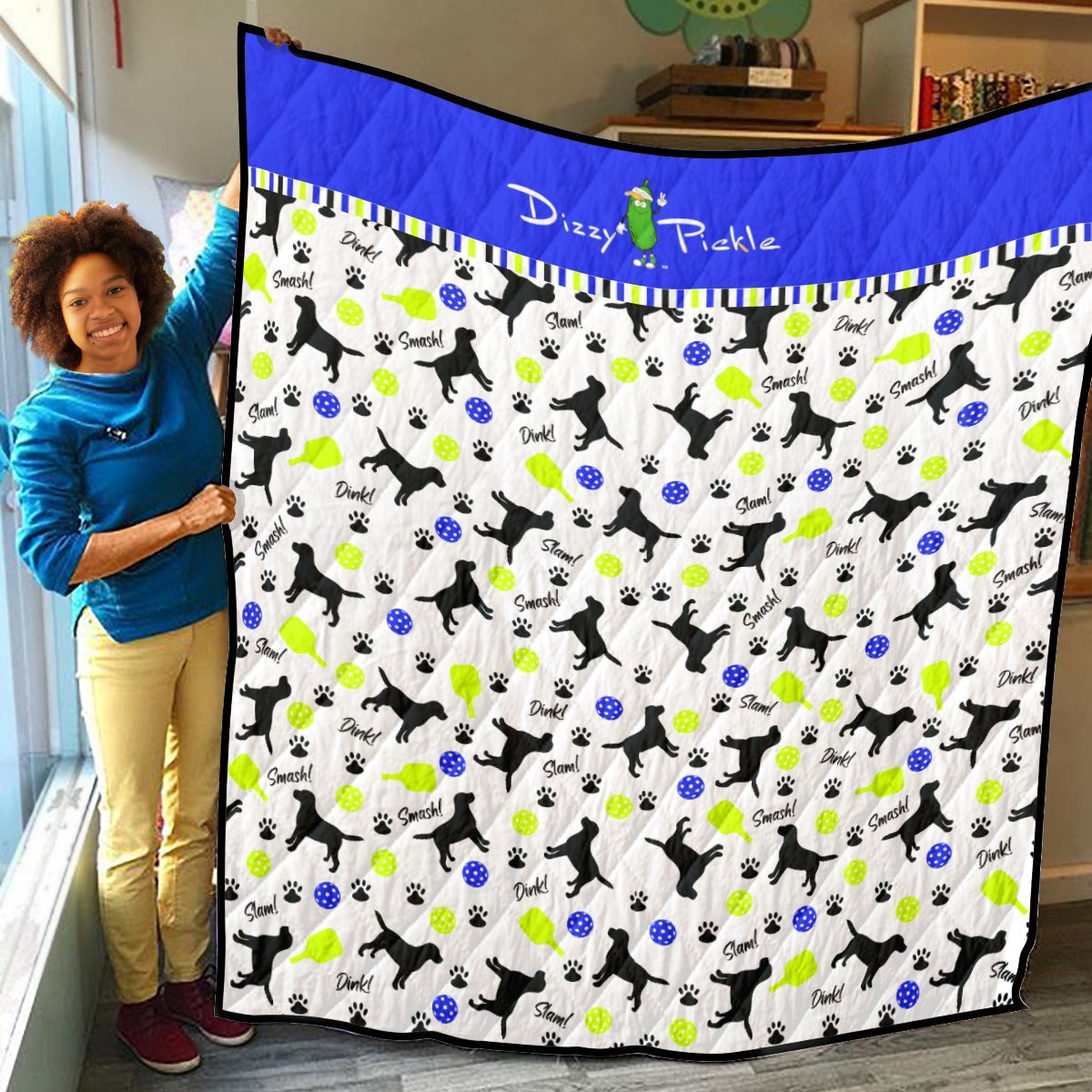 Dizzy Pickle Connie Lightweight Pickleball Courtsdie Quilt