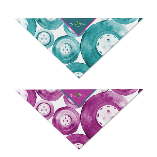 Dizzy Pickle Heidi TW MW Main All Breed Reversible Pickleball Pet Scarf