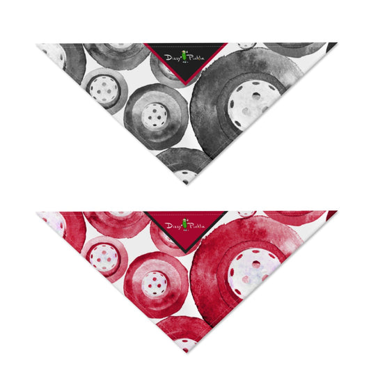 Dizzy Pickle Heidi BKW RW Main All Breed Reversible Pickleball Pet Scarf