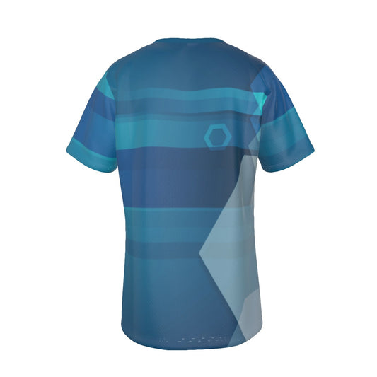 Dizzy Pickle Let's GEO 5T5RN Men's Pickleball Performance T-Shirt