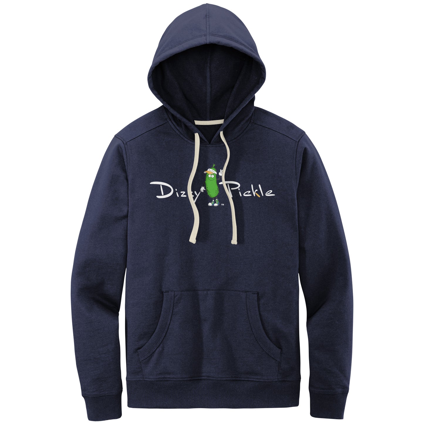 DZY P Classic - District Men's Re-Fleece Hoodie by Dizzy Pickle