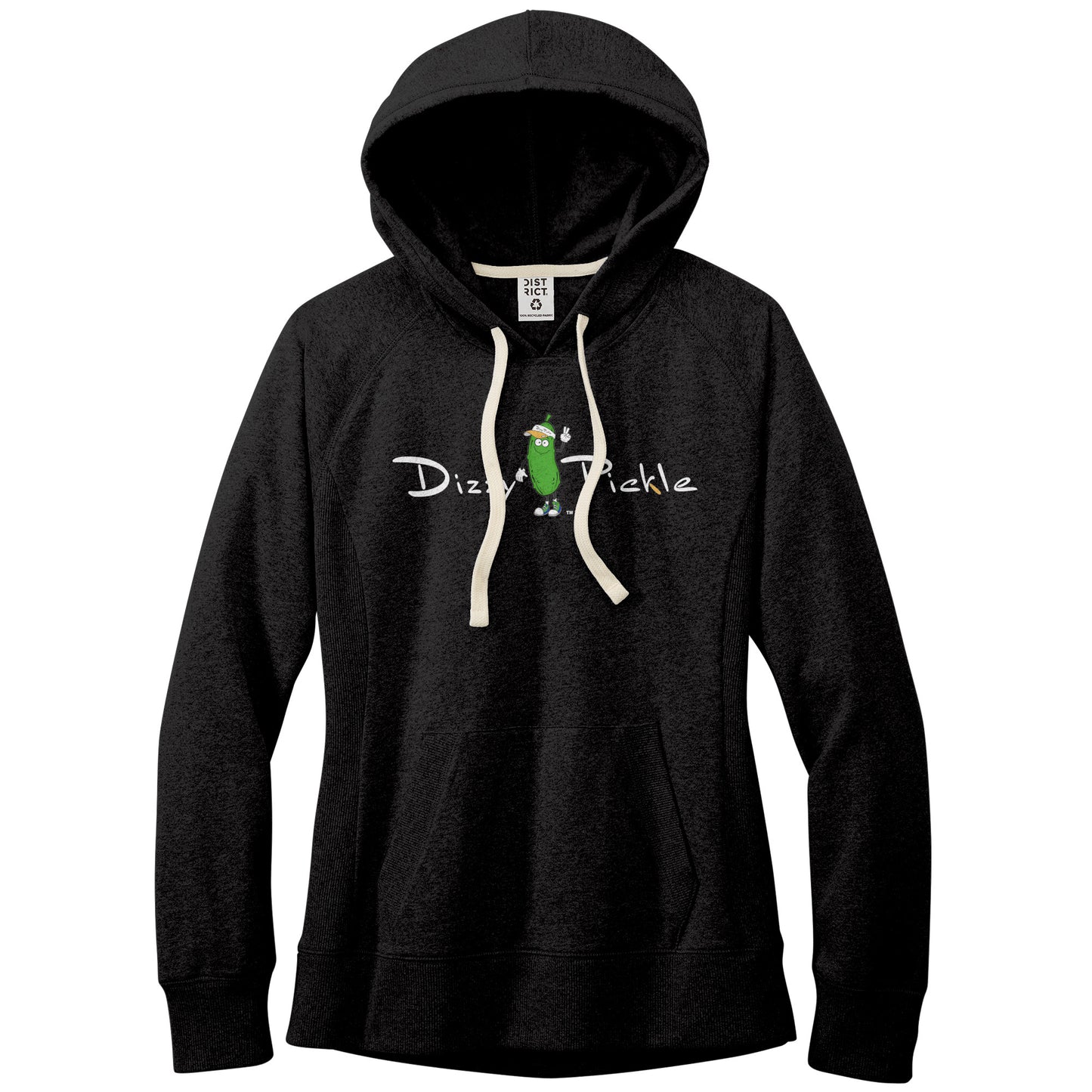 DZY P Classic - District Women's Re-Fleece Hoodie by Dizzy Pickle