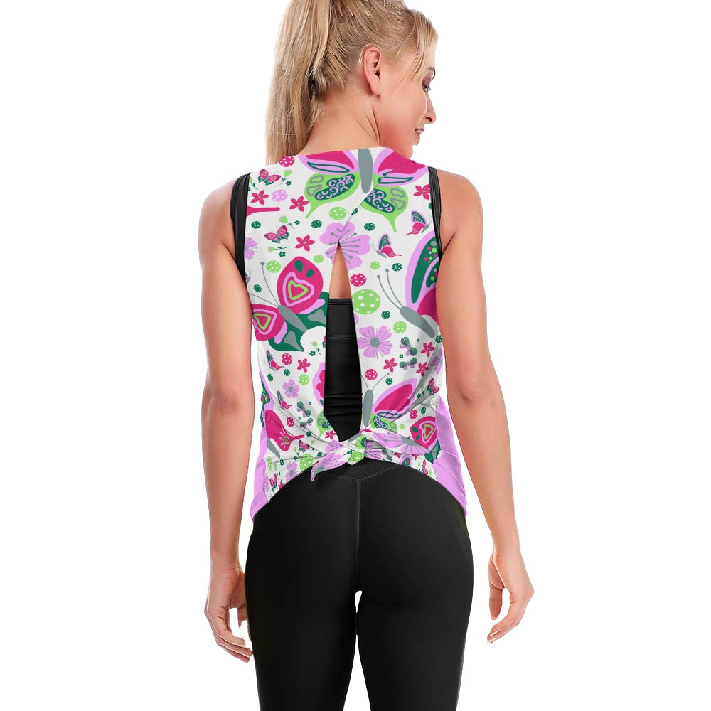Dizzy Pickle Penny Tie-Back Women's Sweat-Absorbing Vest