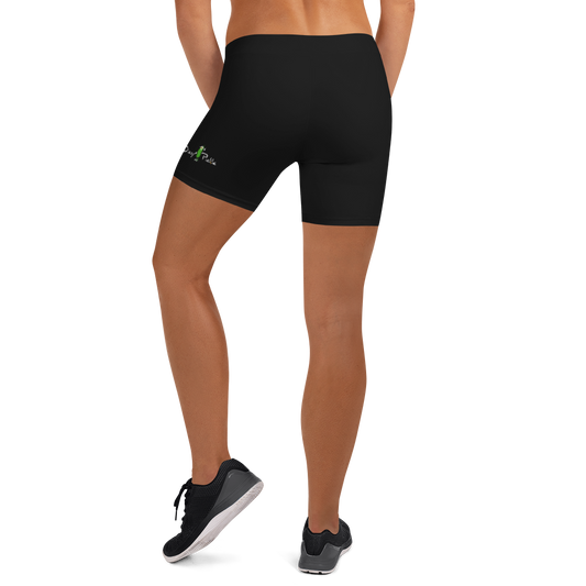 Dizzy Pickle DZY P Classic Women's Pickleball Sports Yoga Style Shorts Black