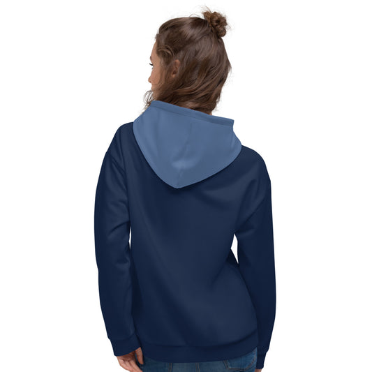 Dizzy Pickle DZY P Classic UP2 Women's Pickleball Hoodie with Pocket Navy Slate