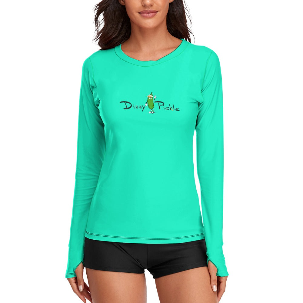 DZY P Classic - V2905 Women's Long Sleeve Pickleball Performance Shirt by Dizzy Pickle