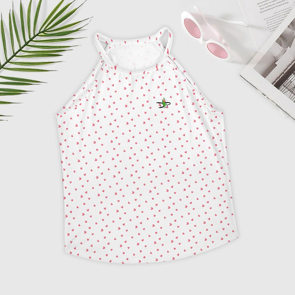 Dizzy Pickle Let's GEO YT89PP Women's Pickleball Crew Neck Sleeveless Vest Tank Top