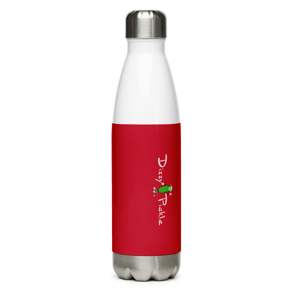 My Game is Better after a few DINKS! - Water Bottle - Red