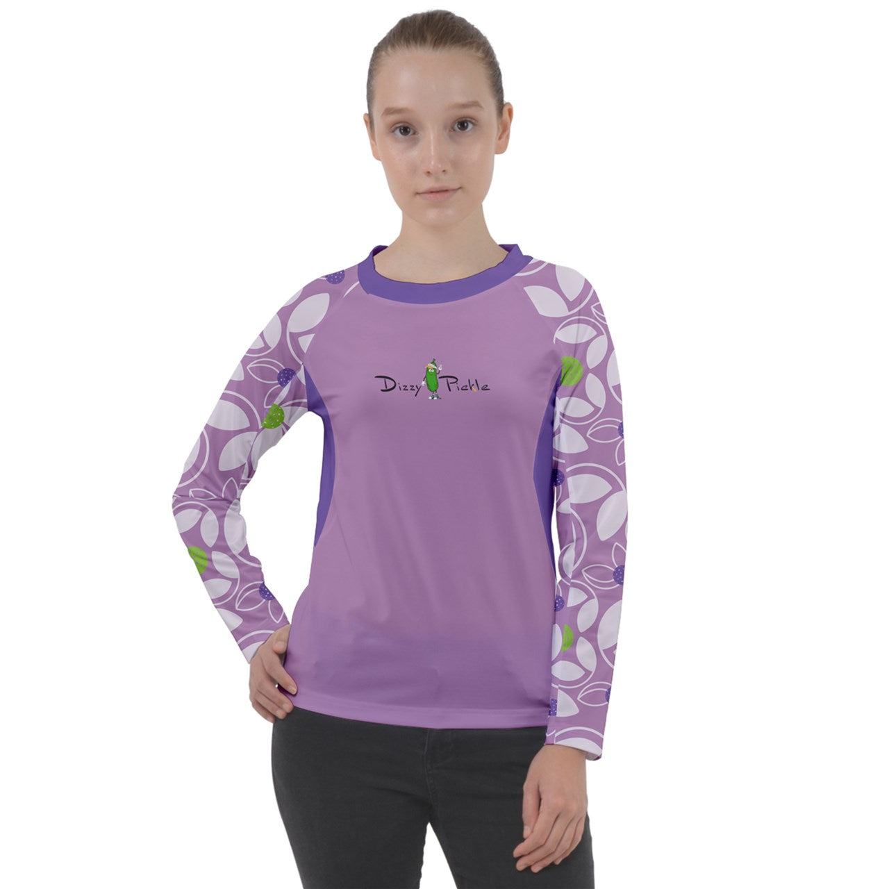 Women's Long Sleeve Raglan Round Neck Tee