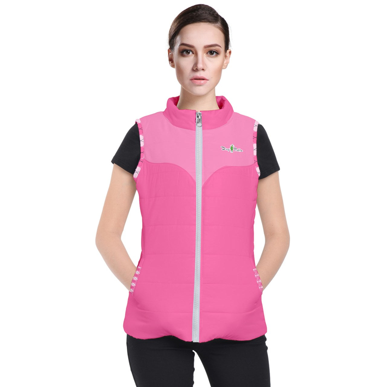 Women's Puffer Vest with Pockets