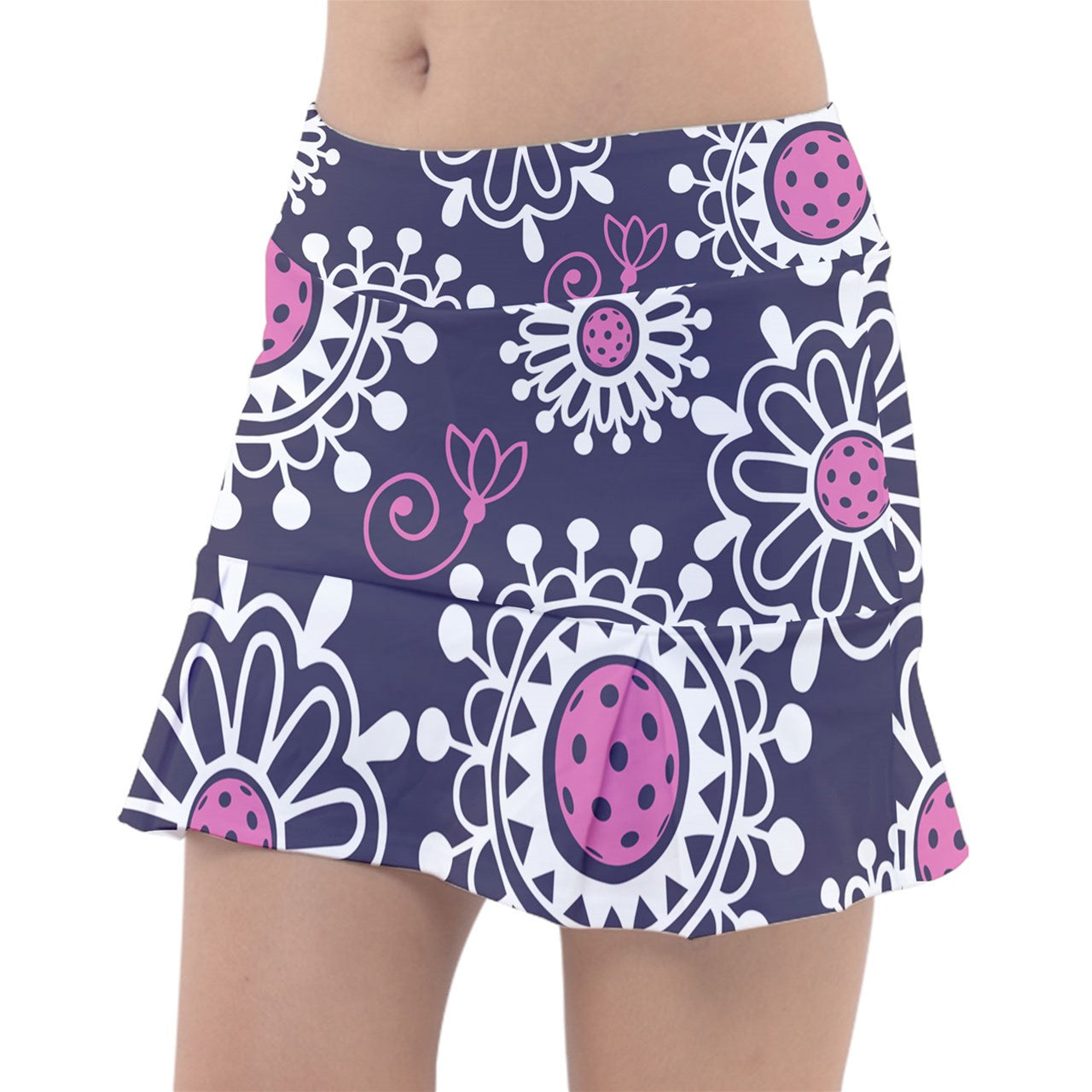 Coming Up Daisies in Plum & Pink