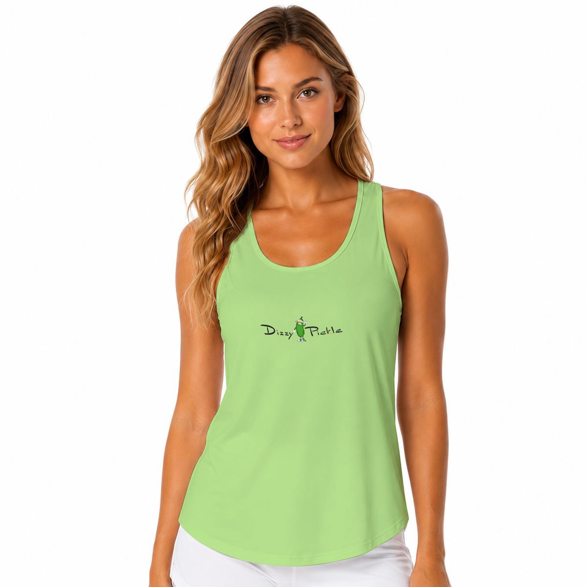 Women's Sleeveless Performance Tank Top with Built-In Bra
