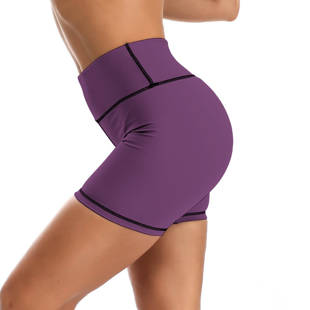 Dizzy Pickle DZY P Classic Dark Magenta Women's Pickleball Comfortable Skinny Sports Yoga Shorts