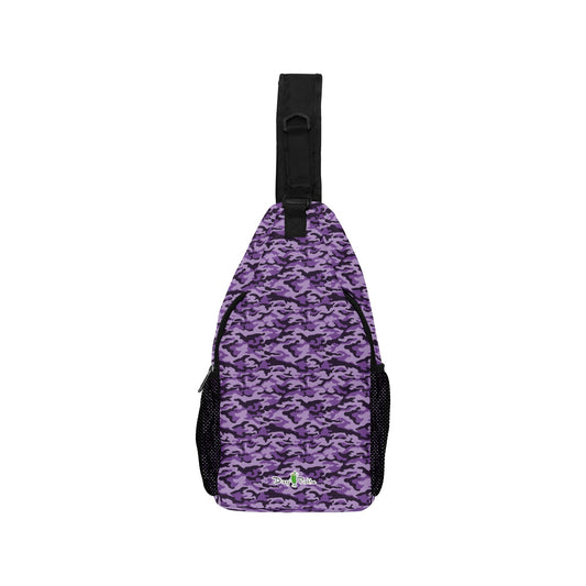 Dizzy Pickle Jan Purple Pickleball Grab-N-Go Crossbody Casual Chest Bag