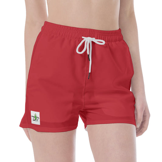 X-LARGE DZY P Classic - Red - Pickleball Sport Shorts by Dizzy Pickle