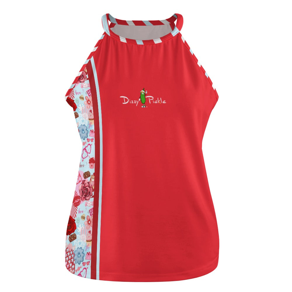 Dizzy Pickle Be Mine Main Women's Pickleball Crew Neck Vest