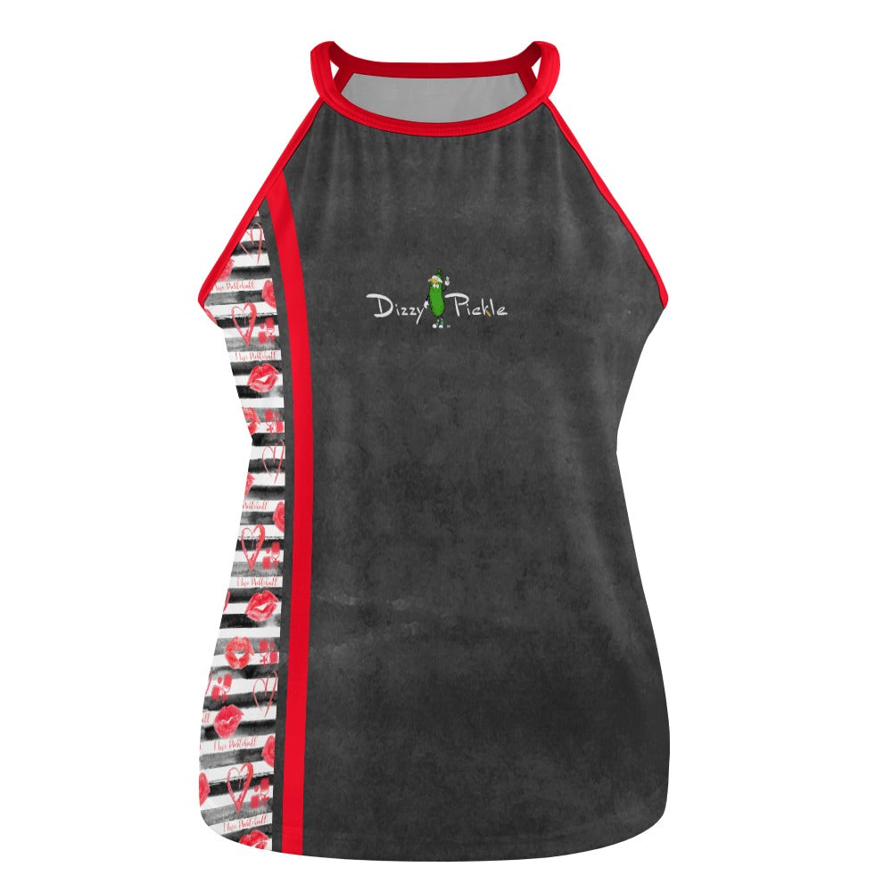 Dizzy Pickle Hugs and Kisses Women's Pickleball Crew Neck Vest