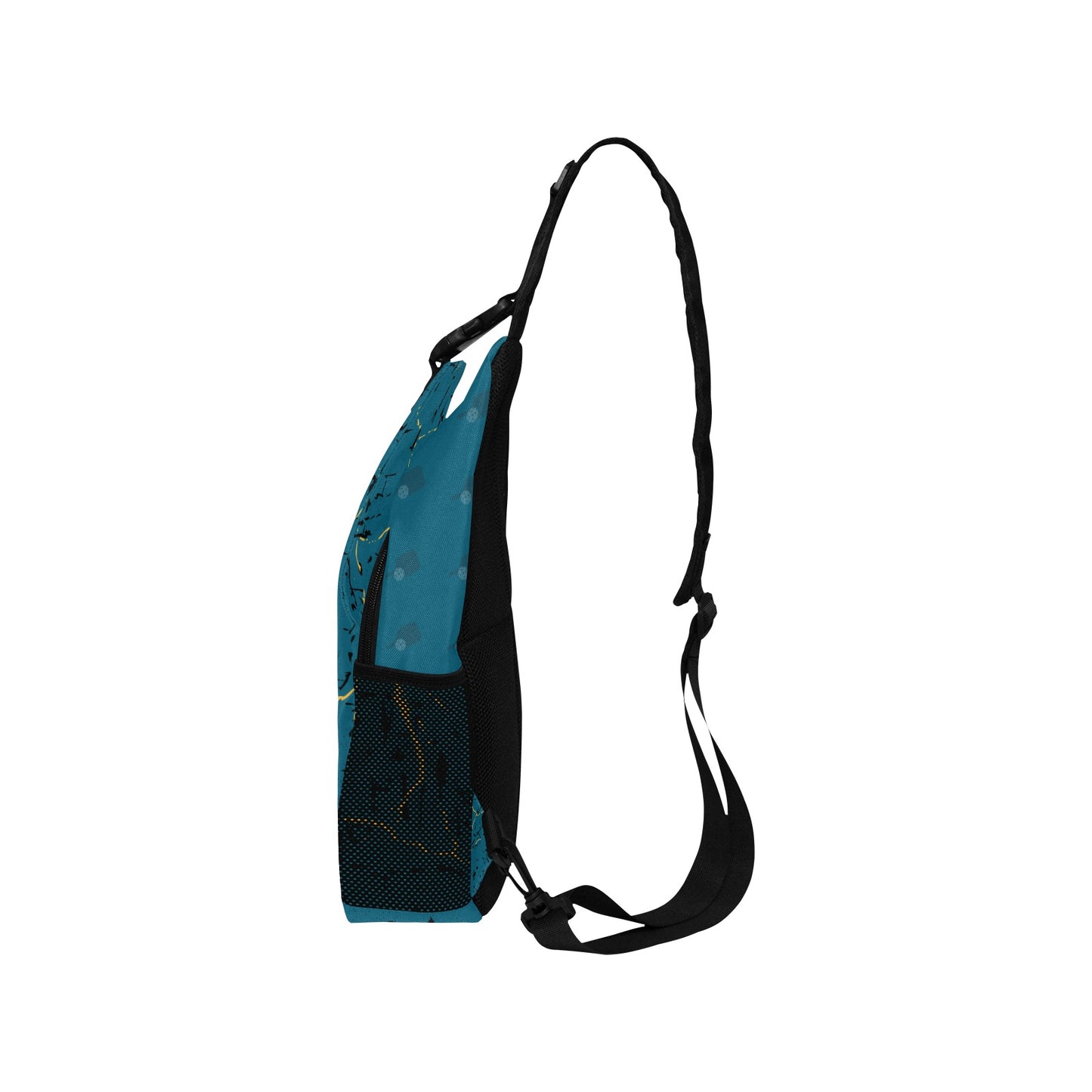 Dizzy Pickle Lynne Turquoise Pickleball Grab-N-Go Crossbody Casual Chest Bag