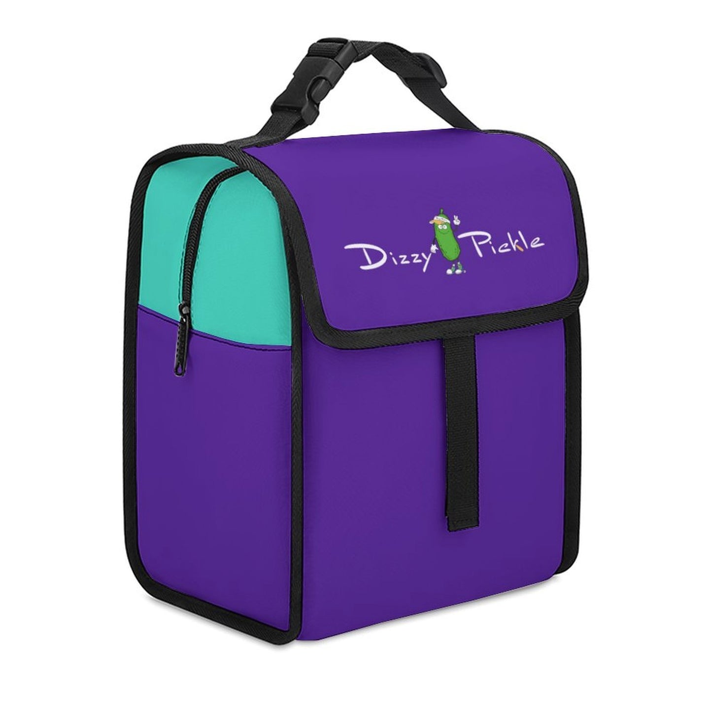 Custom Flip Top Insulated Lunch Bag Thermal Cooler Tote With Handle