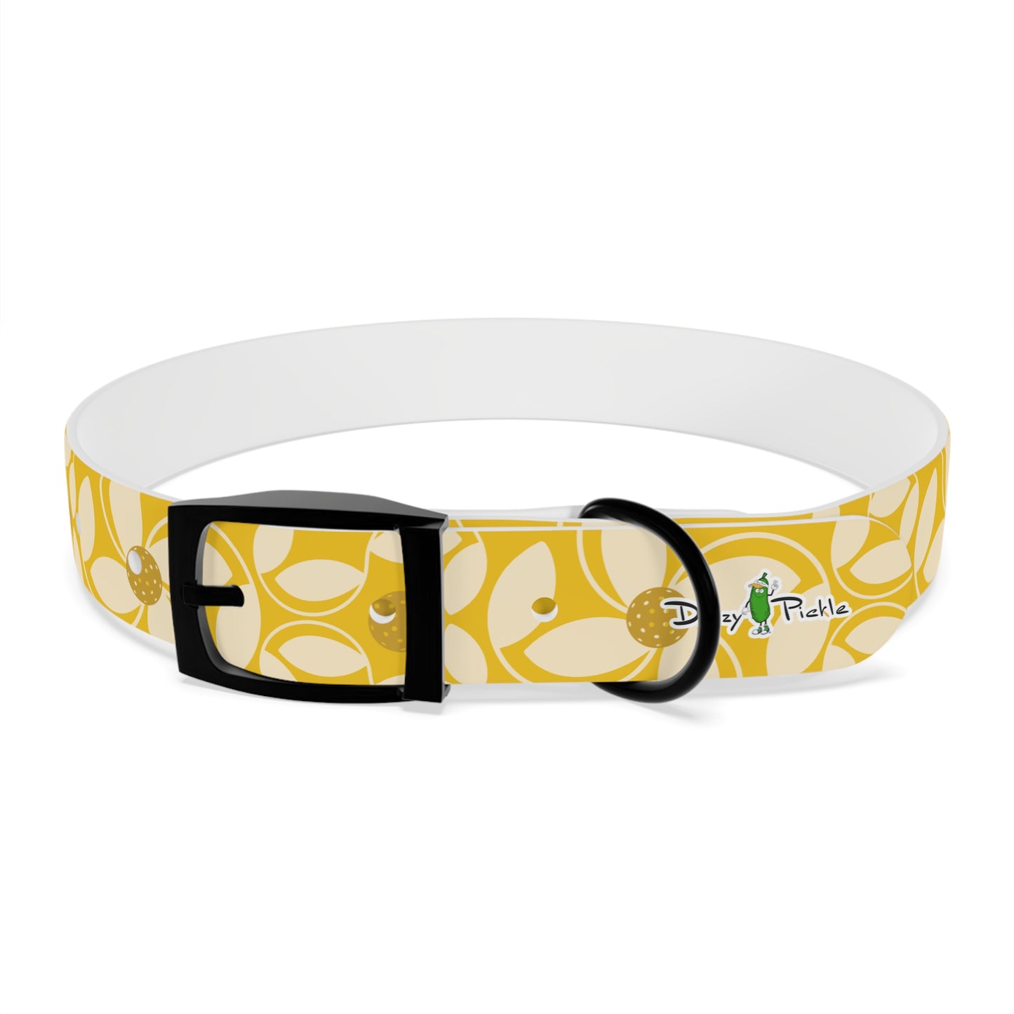 Dizzy Pickle Beth Gold Pickleball Dog Collar