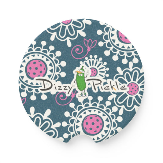 Dizzy Pickle Coming Up Daisies TP Soapstone Car Coaster