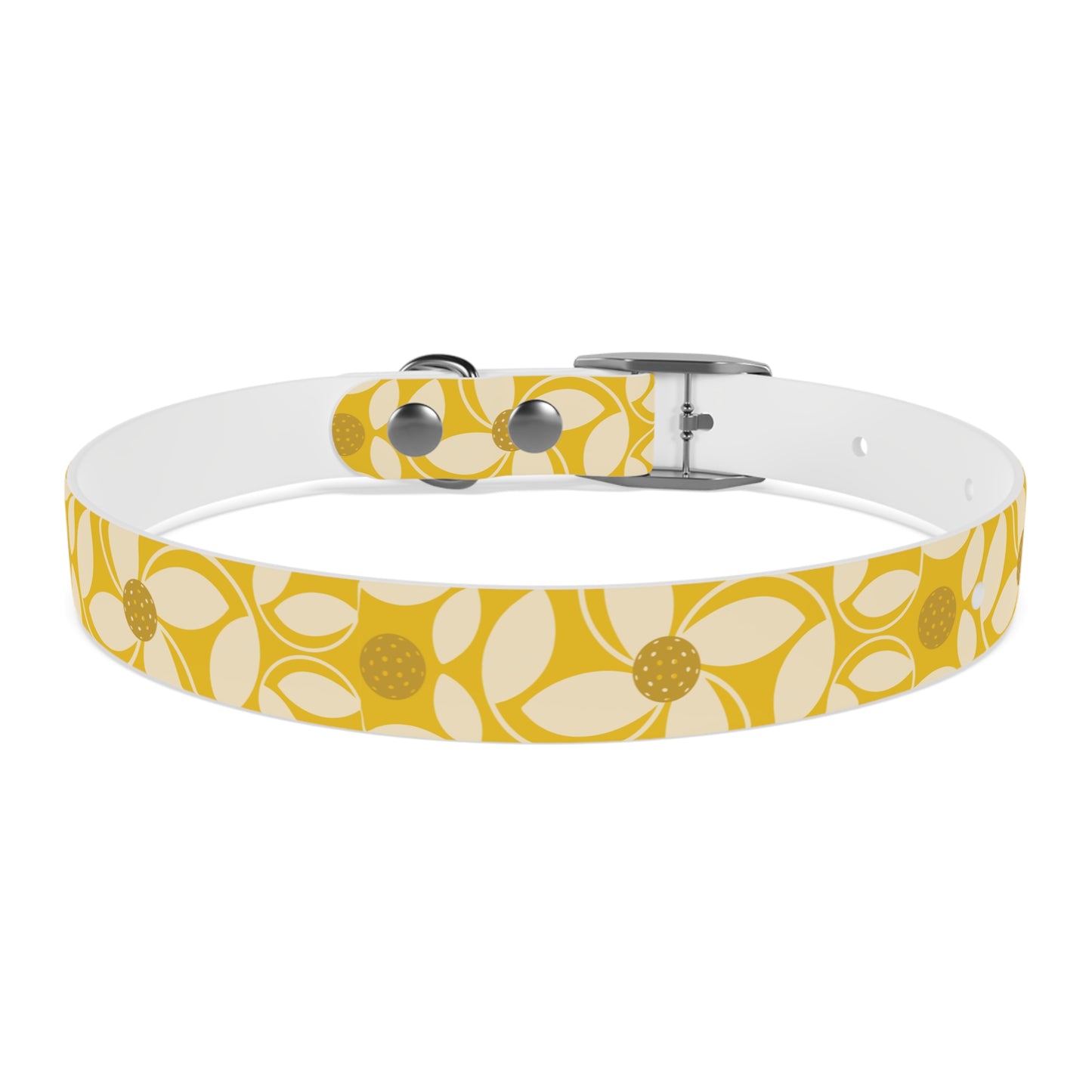 Dizzy Pickle Beth Gold Pickleball Dog Collar