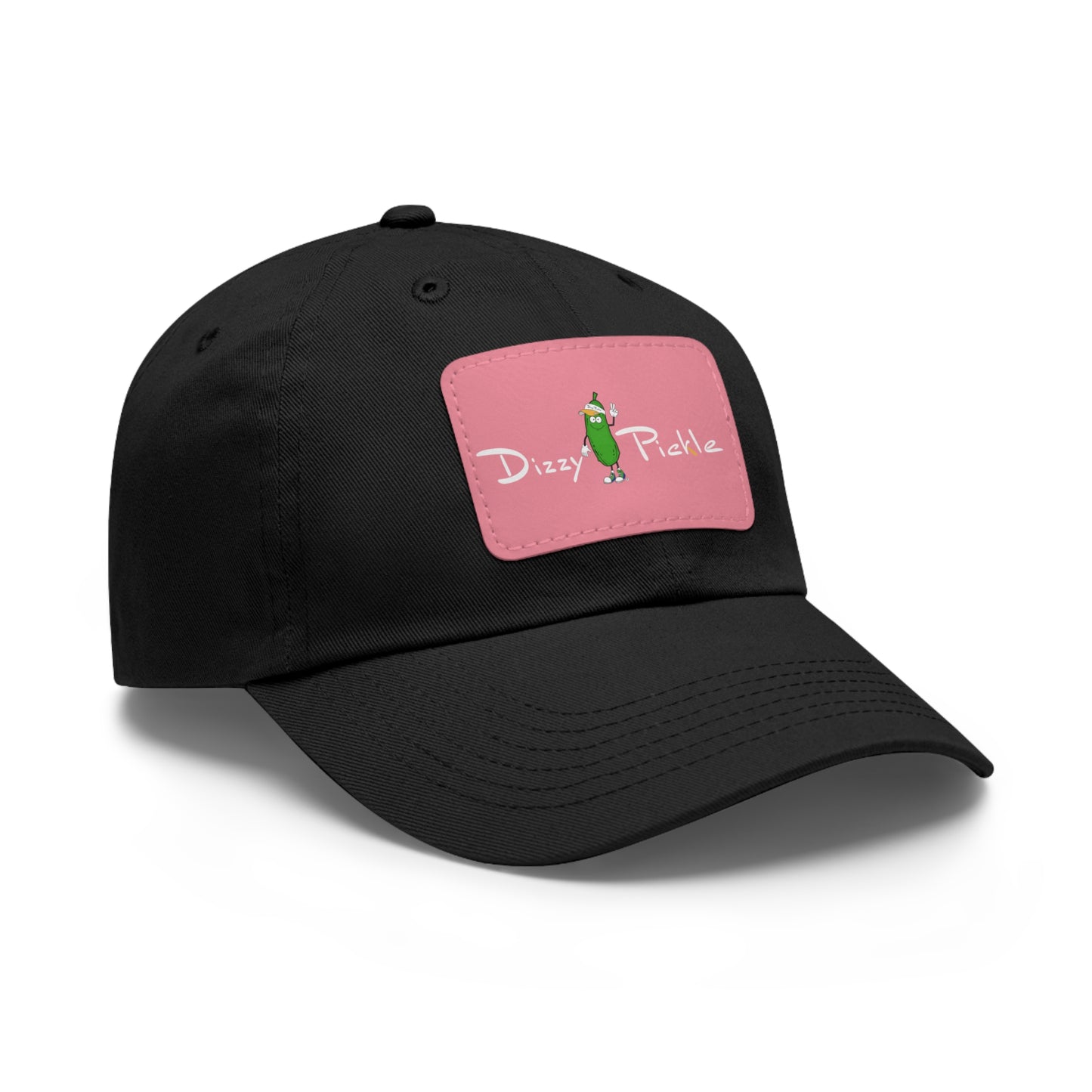 Dizzy Pickle DZY P Classic Unisex low-profile Hat with Leather Patch v2