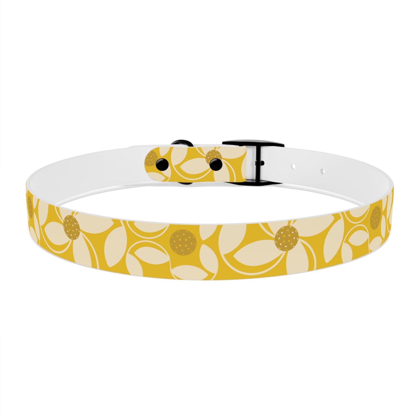 Dizzy Pickle Beth Gold Pickleball Dog Collar