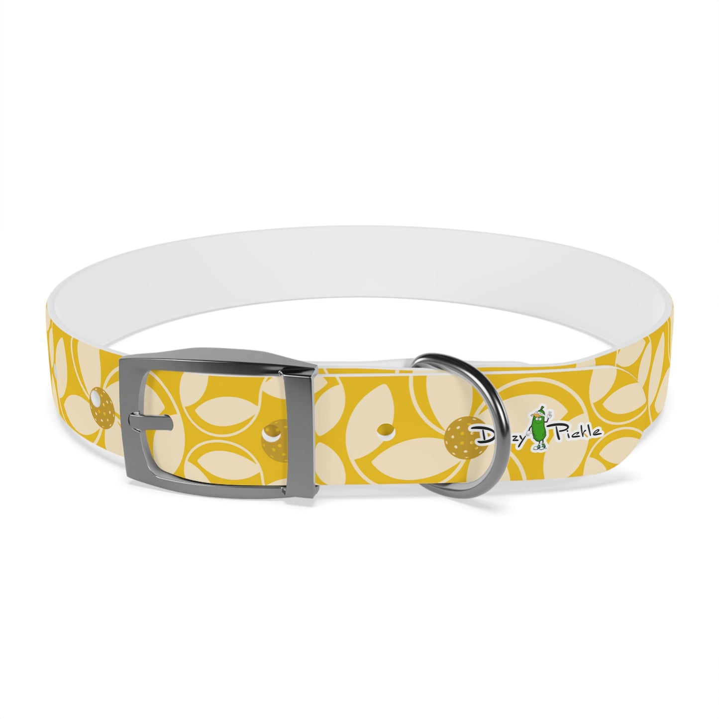 Dizzy Pickle Beth Gold Pickleball Dog Collar