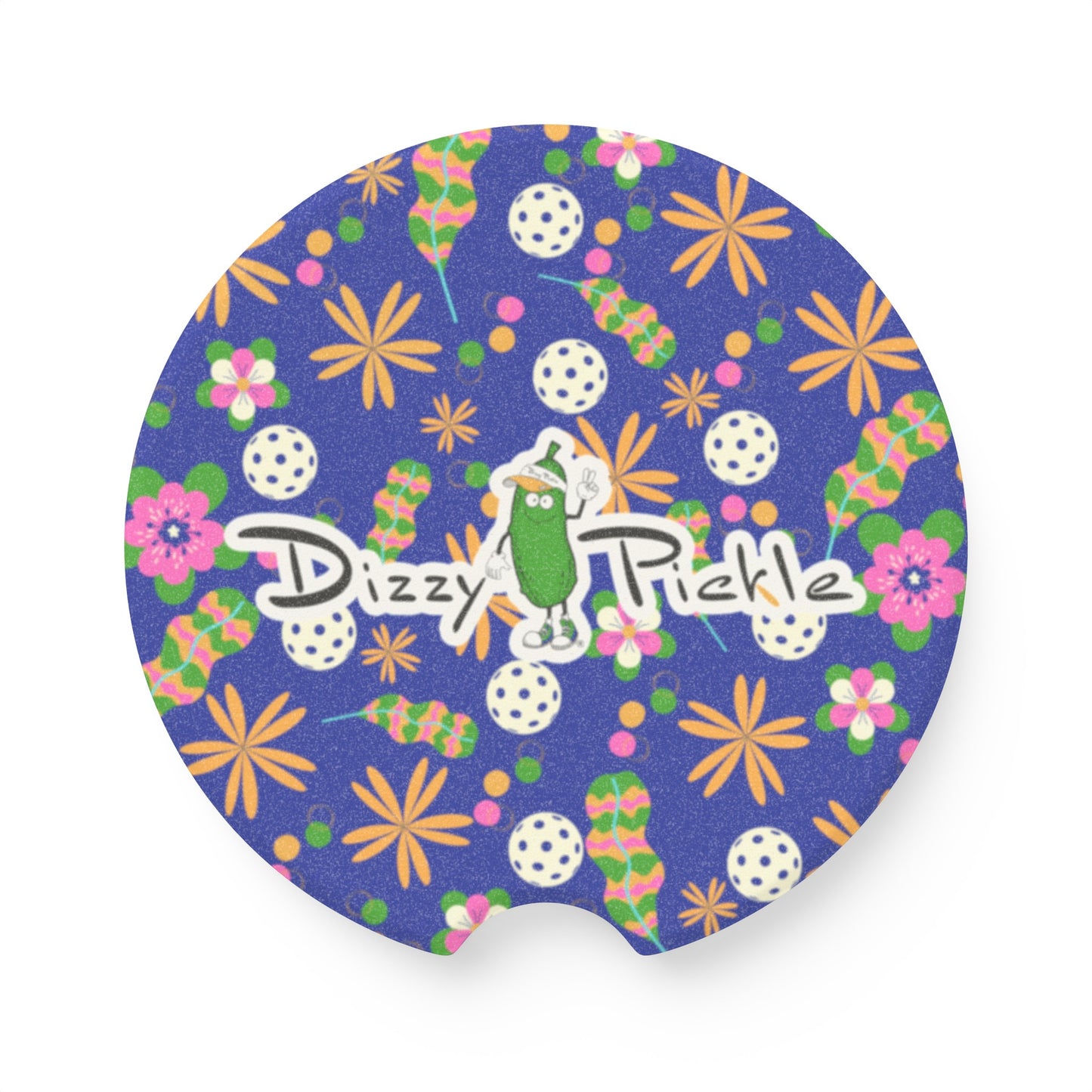 Dizzy Pickle Rita Soapstone Car Coaster