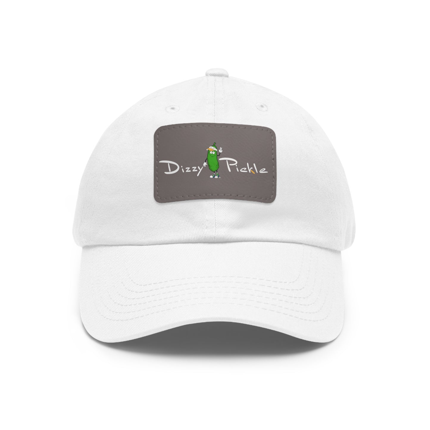 Dizzy Pickle DZY P Classic Unisex low-profile Hat with Leather Patch v2