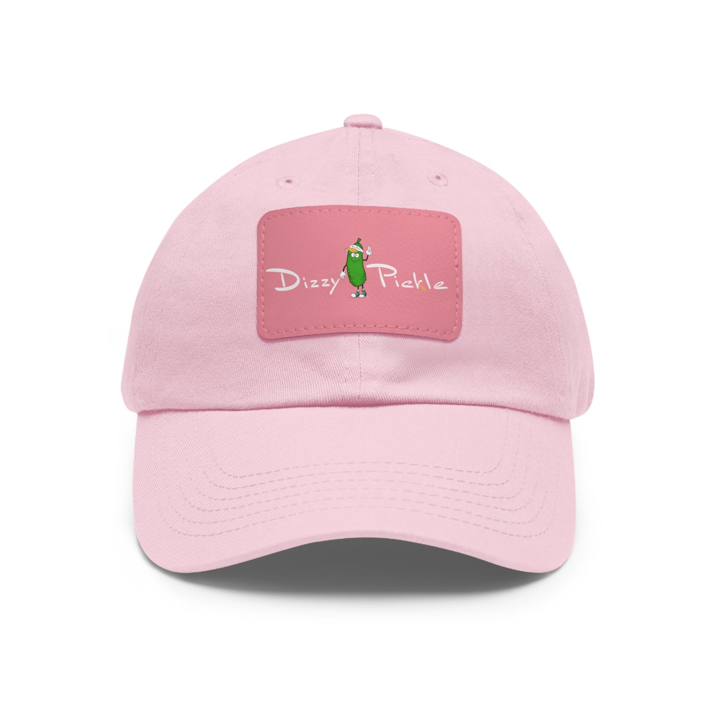 Dizzy Pickle DZY P Classic Unisex low-profile Hat with Leather Patch v2