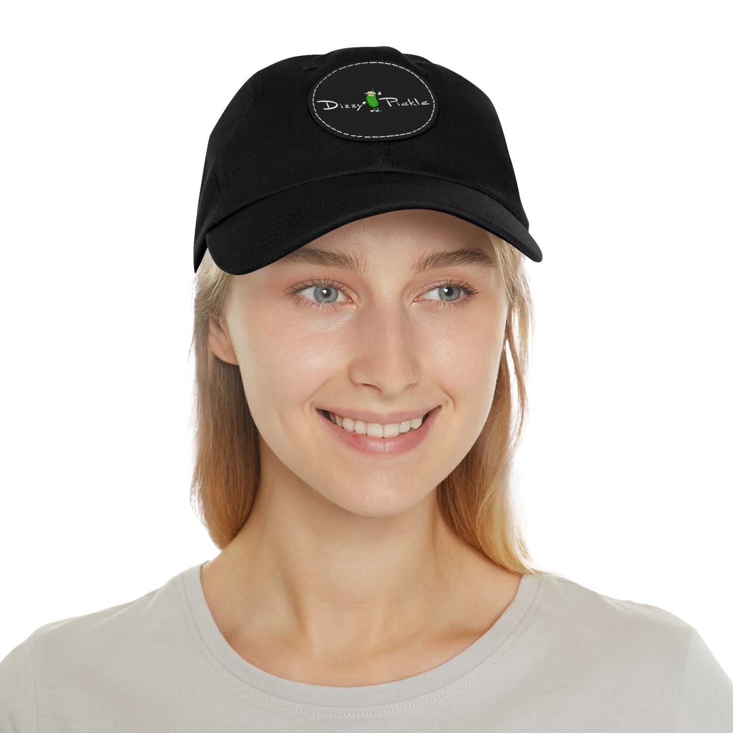 Dizzy Pickle DZY P Classic Unisex low-profile Hat with Round Leather Patch