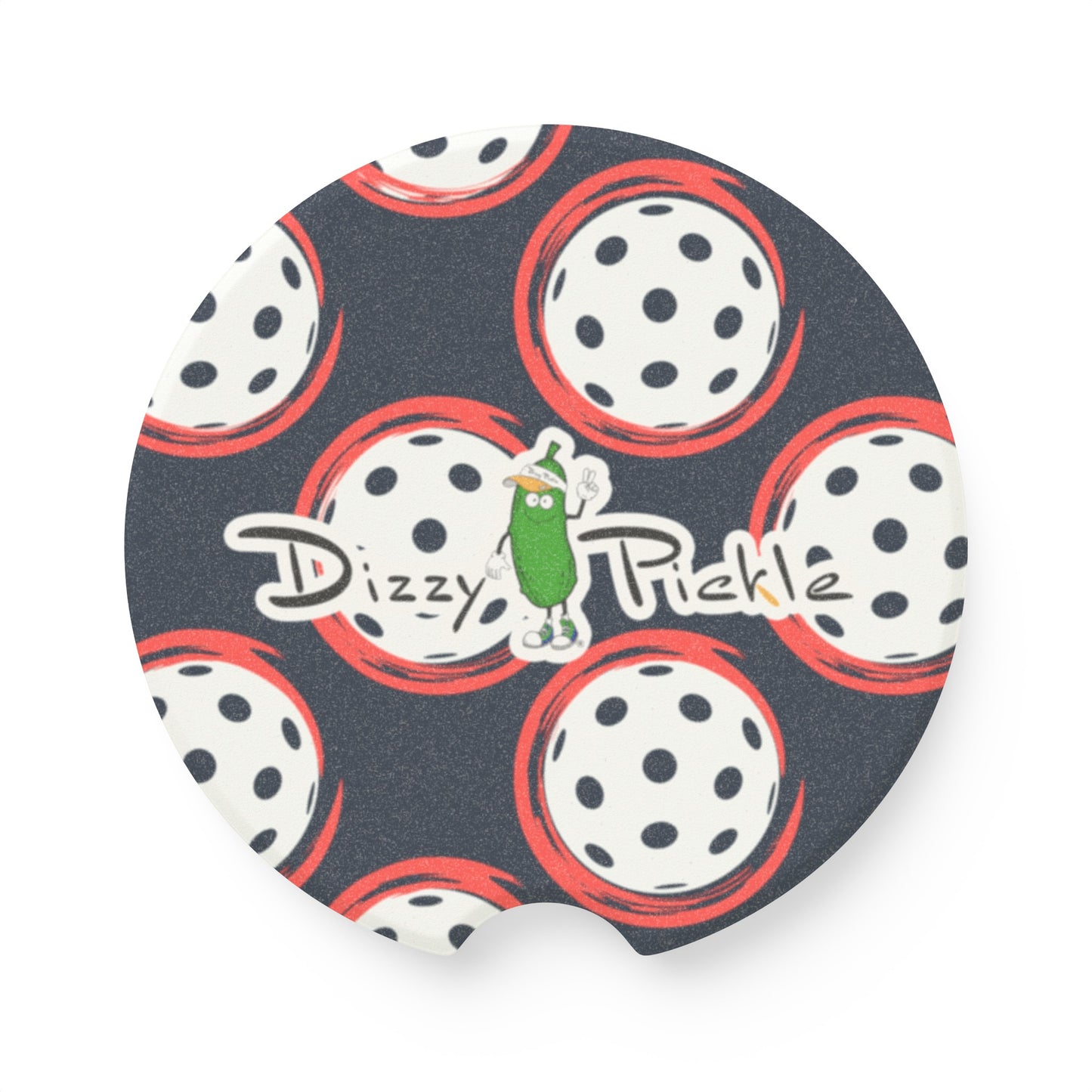 Dizzy Pickle Van Main Soapstone Car Coaster