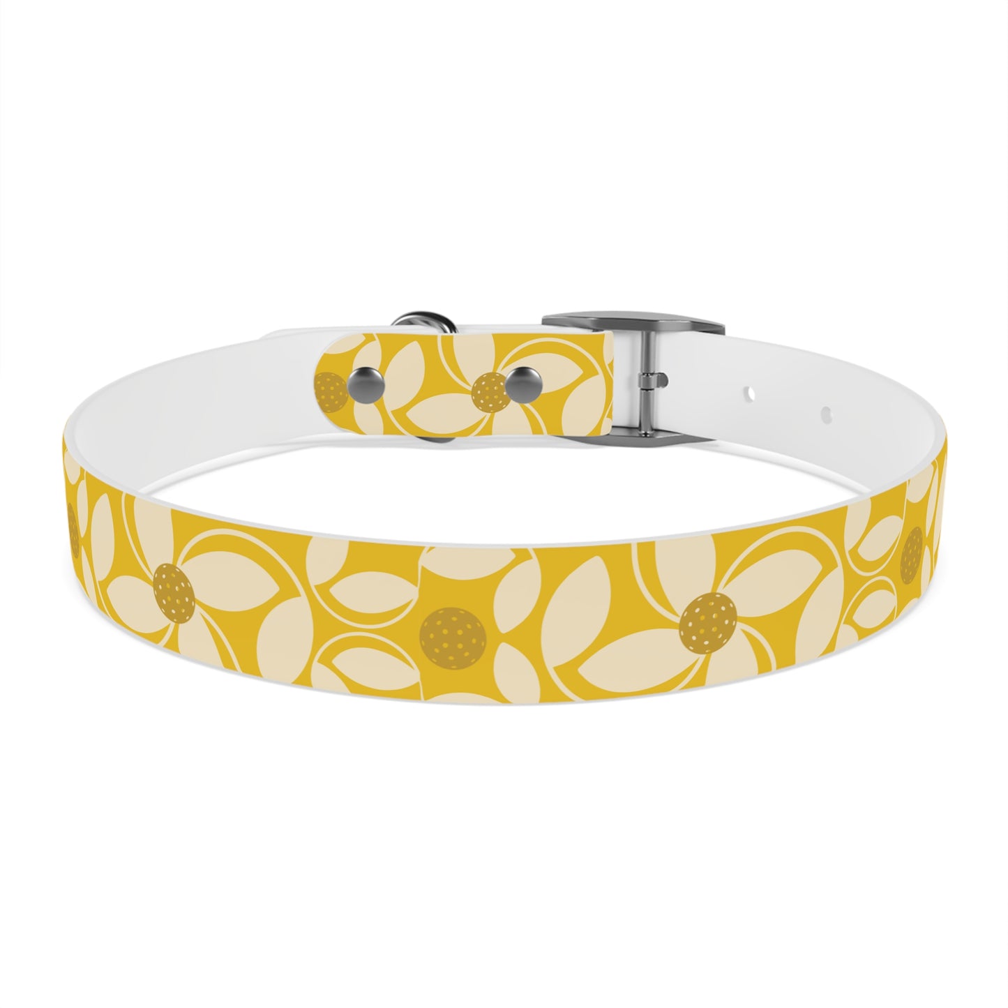 Dizzy Pickle Beth Gold Pickleball Dog Collar